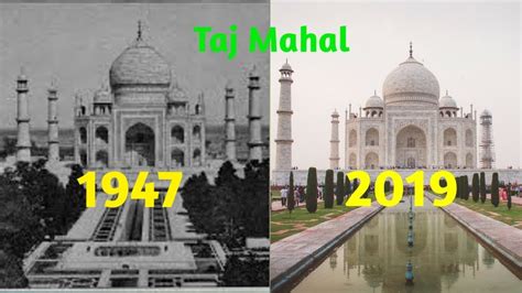 taj mahal before and after.